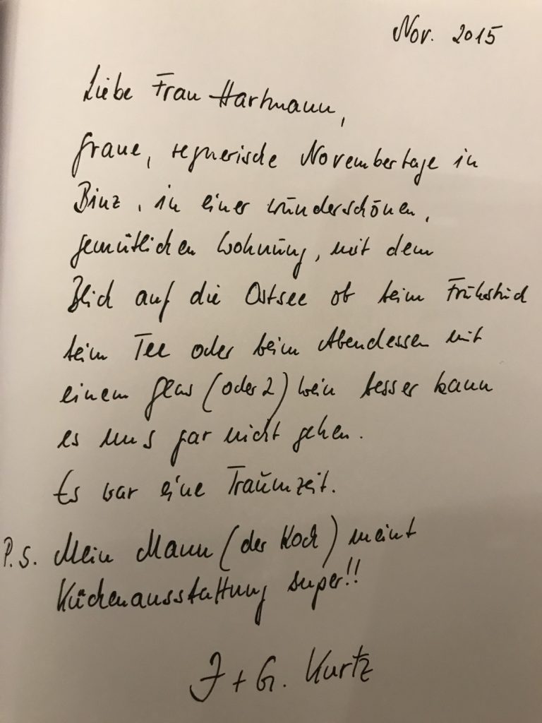 Foto: Mein Mann (der Koch) meint: "Küchenausstattung super!"